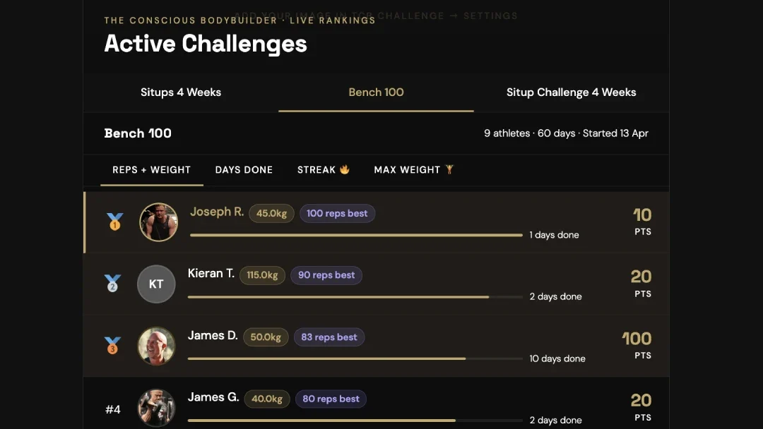 30 day challenge app