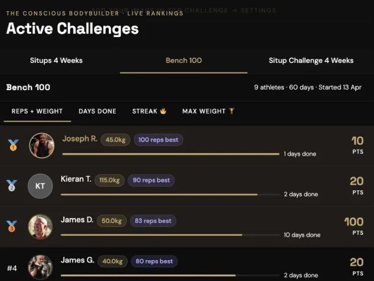 30 day challenge app