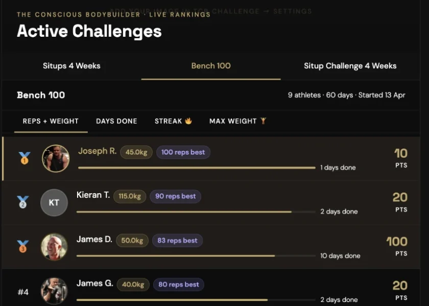 30 day challenge app